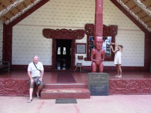 Rod at Waitangi Treaty House