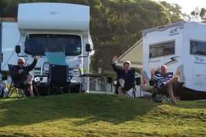 Parked Up at Merry Beach