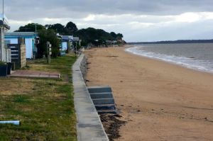 View from the van @ Lang Lang Beach