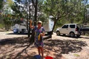 Washing Day at the Bush Camp