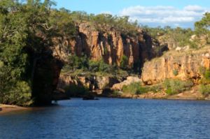 In the Nitmiluk National Park