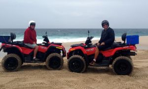 Rod and Steve loving the life - two absent fathers on Fathers Day.