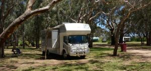 Parked up at Frank Potts Reserve at Langhorne